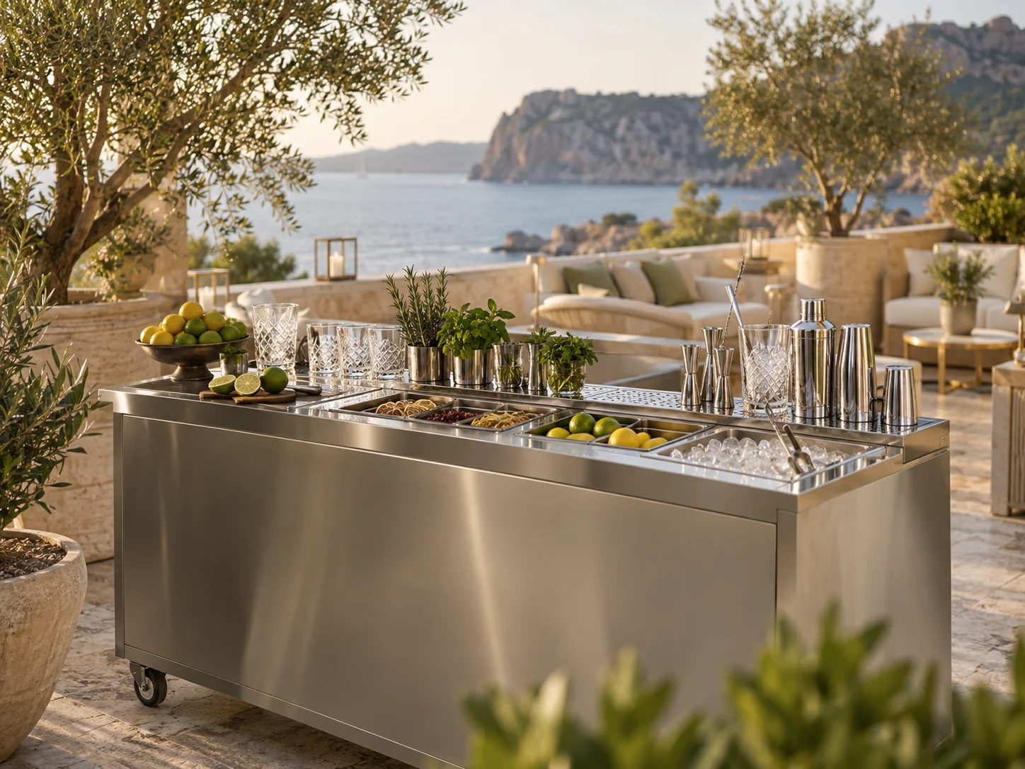Cocktailstation Pro – im Eventeinsatz
