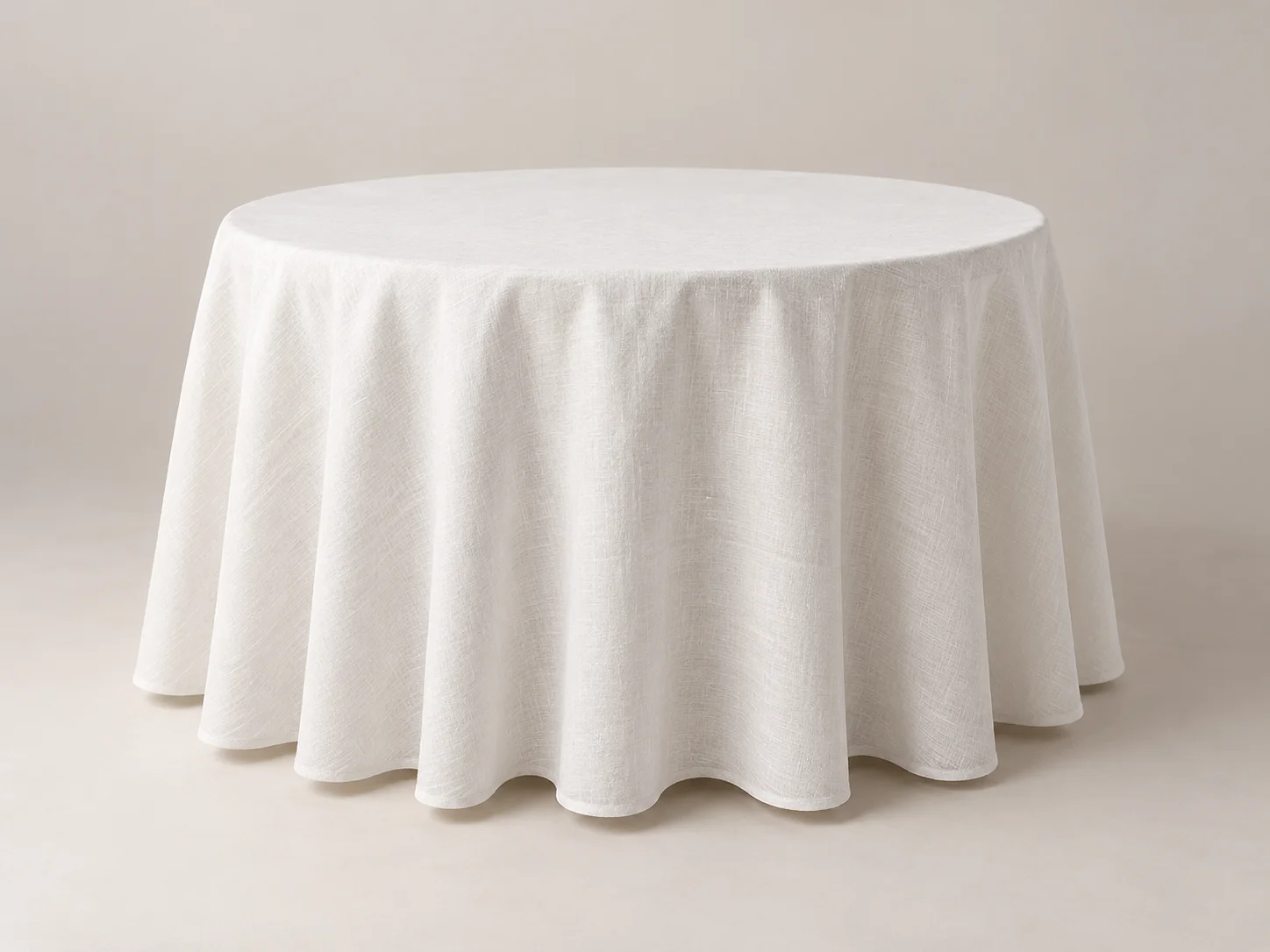 Tischdecke Linen White auf Mallorca mieten