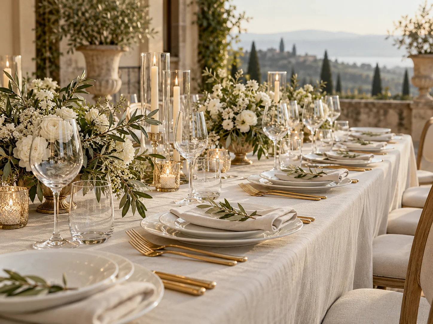 Geschirr, Gläser & Besteck für Events auf Mallorca